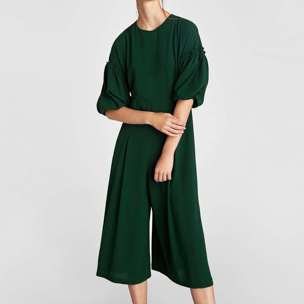 Green Zara Jumpsuit